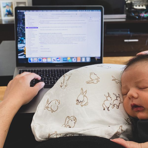 escribir con bebés